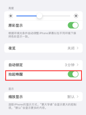 阳朔苹果授权维修站分享iPhone轻点无法唤醒怎么办