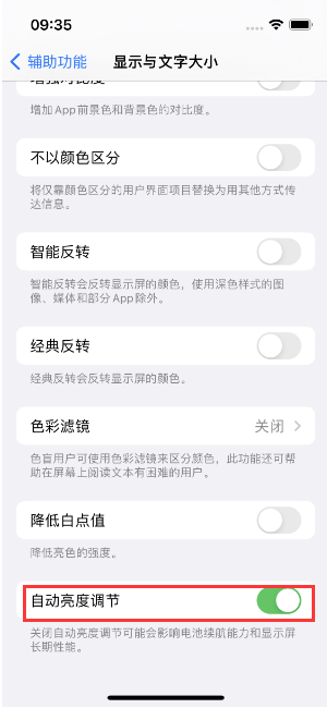 阳朔苹果15维修店分享iPhone 15 Pro系列屏幕亮度 