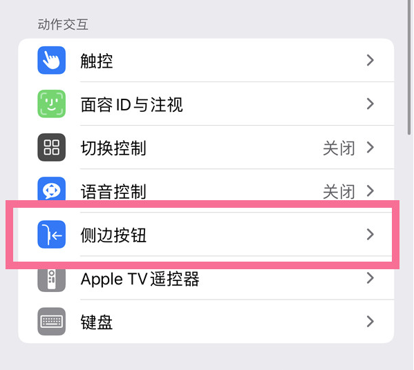 阳朔苹果14维修店分享iPhone14 Plus侧键双击下载功能关闭方法 