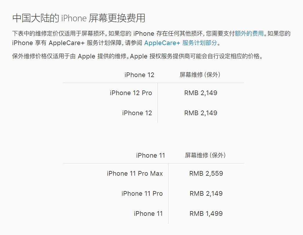 阳朔苹果手机维修分享iPhone 12/12 Pro 更换屏幕多少钱 